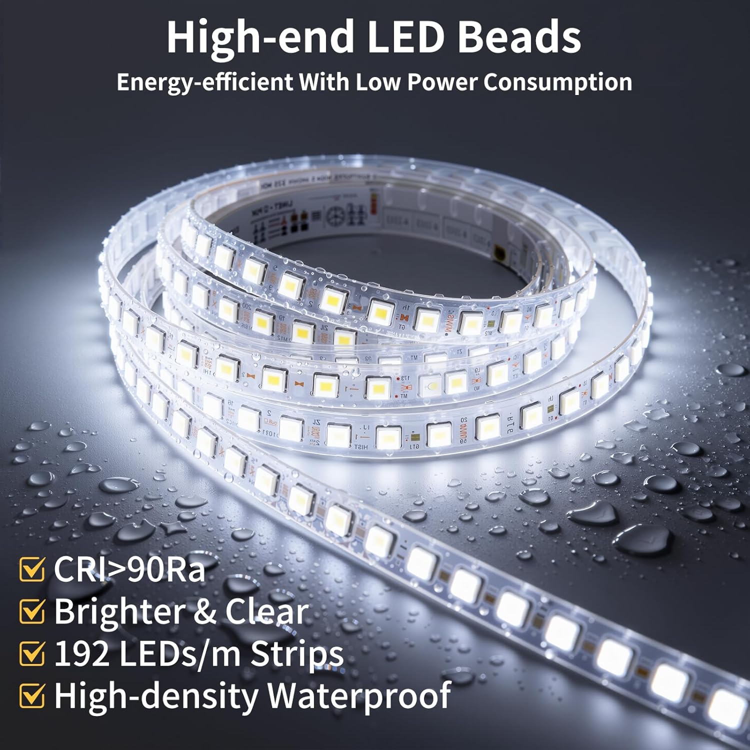 Thumbnail 1 de 36"x30" LED Bathroom Mirror with Lights (Dual Lighting, Anti-Fog, Dimmable, Memory) — Shatterproof Tempered Glass