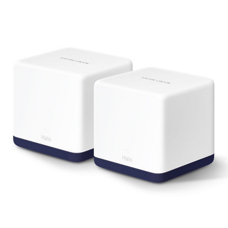 Detalle 2 de Mercusys Halo H50G (Pack 2): sistema WiFi Mesh AC1900 para cobertura total en casa