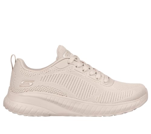 Detalle 2 de Skechers Donna Squad Chaos Face Off Trainer Nude Engineered Knit 37 EU