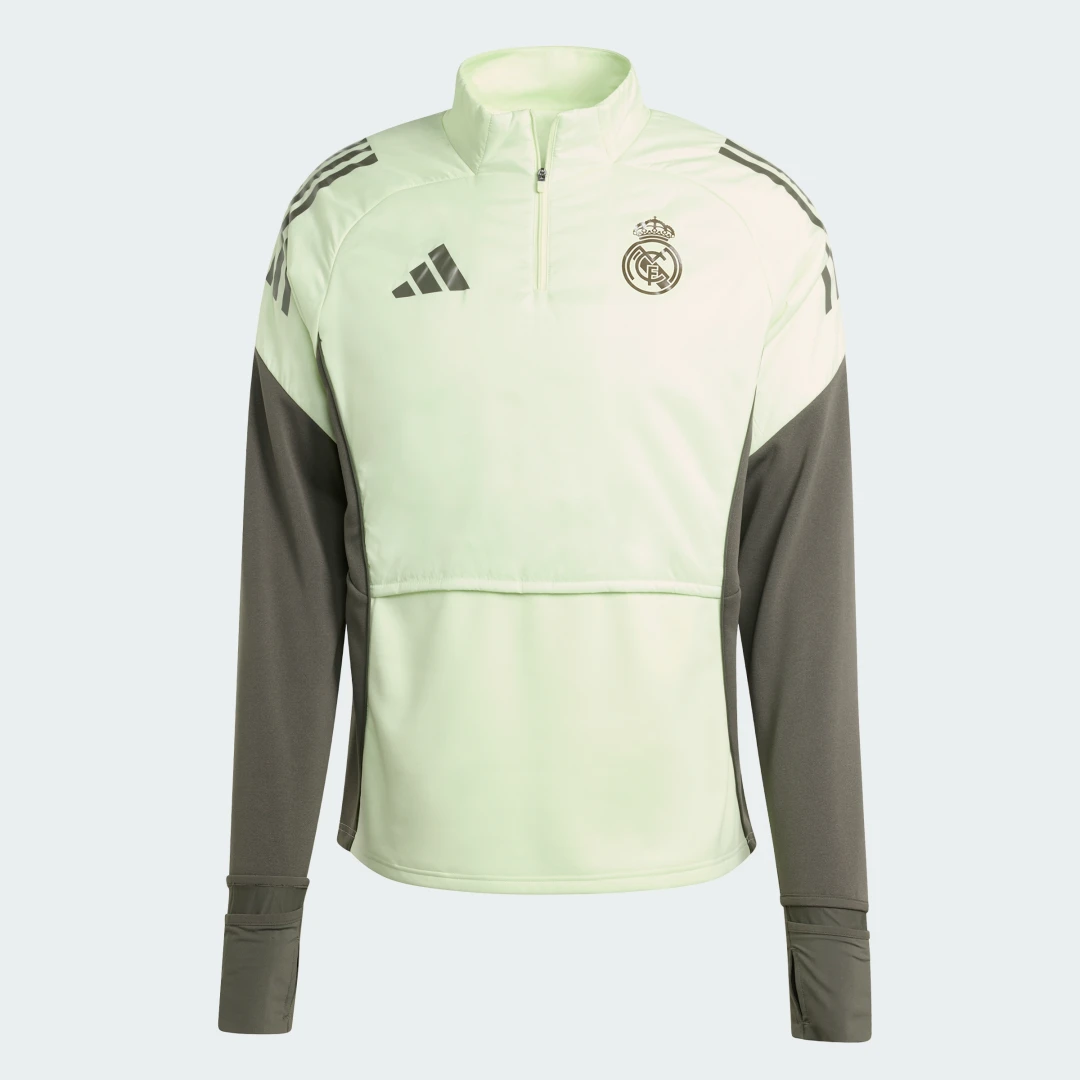 Thumbnail 3 de Camiseta Real Madrid Tiro 25 Competition Winterized de Adidas (Verde)
