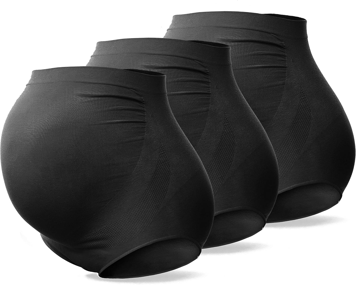 Detalle de SUNNYBUY Culotte de grossesse taille haute sans couture (M à 3XL) pour femme enceinte