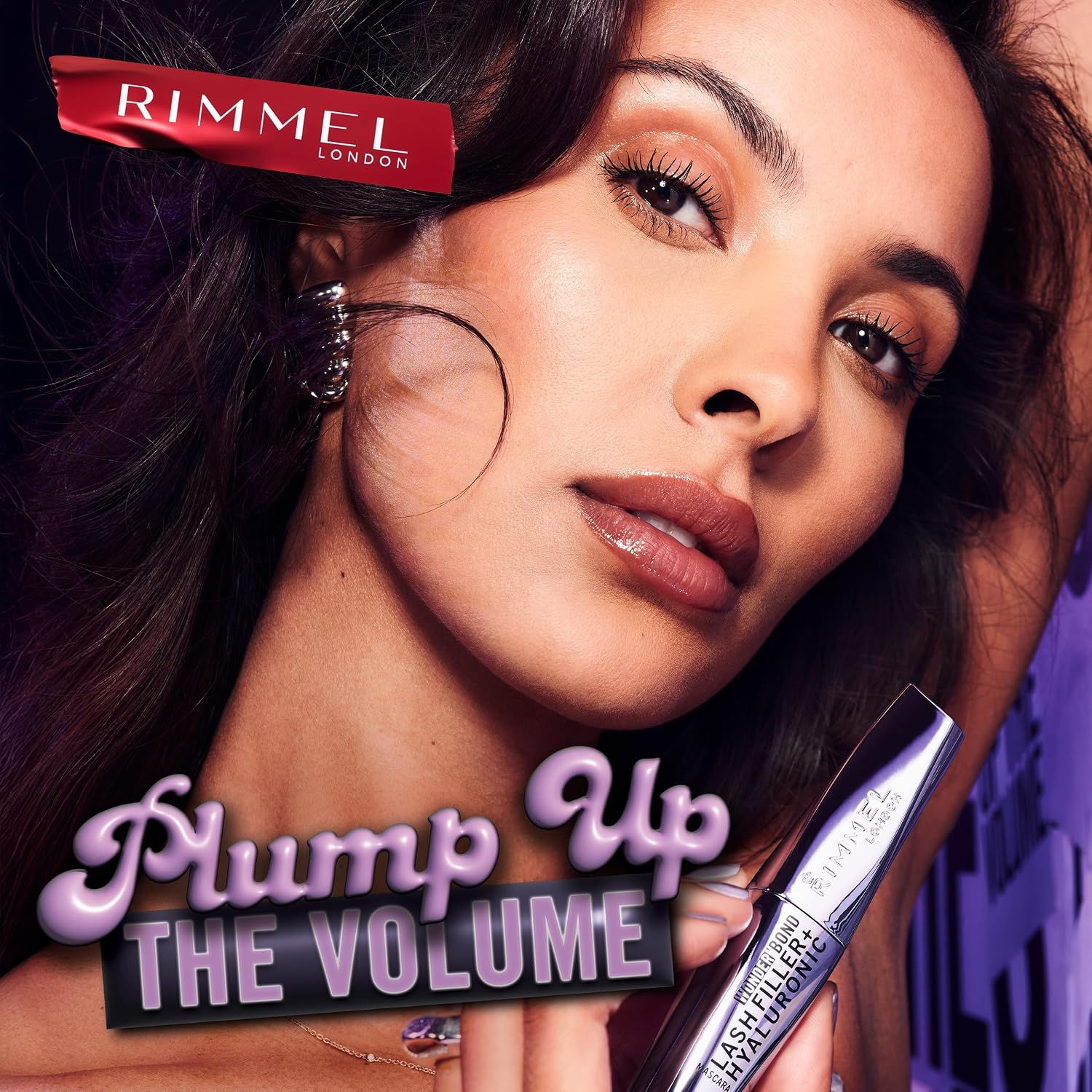 Thumbnail 4 de Rimmel Wonder'Bond Lash Filler+Hyaluronic 99350239514 mascara, bruin, 11 ml