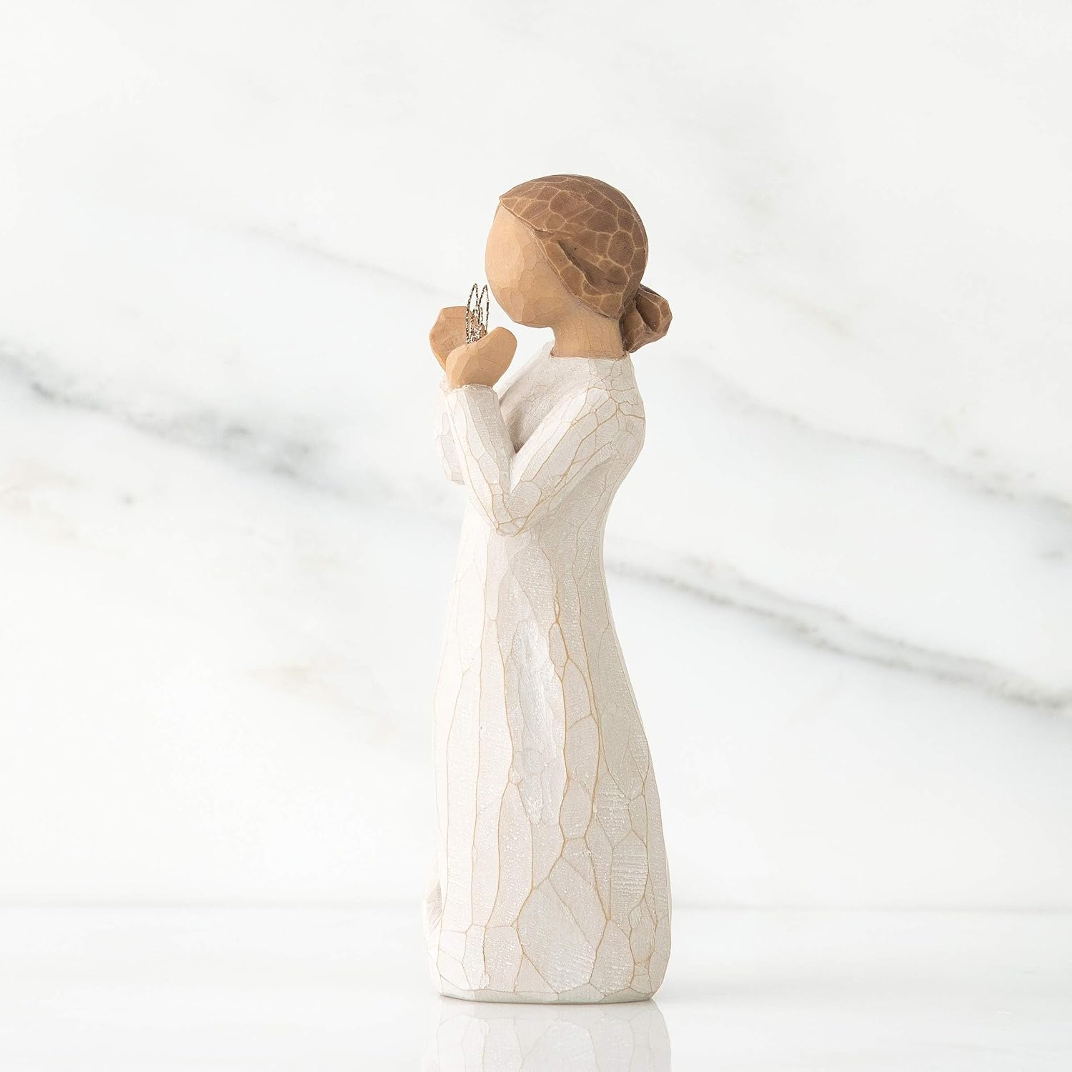 Detalle de Willow Tree Lots of Love 27440 beeldje van handbeschilderde hars met glitteraccenten