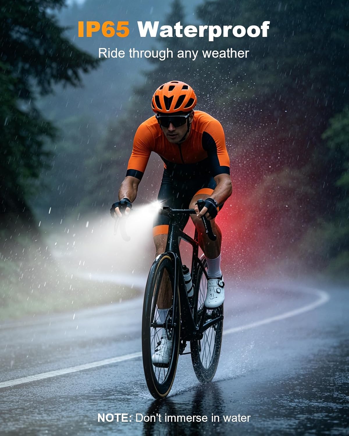 Thumbnail 6 de Zewdov Bike Light Set, 1200 Lumens