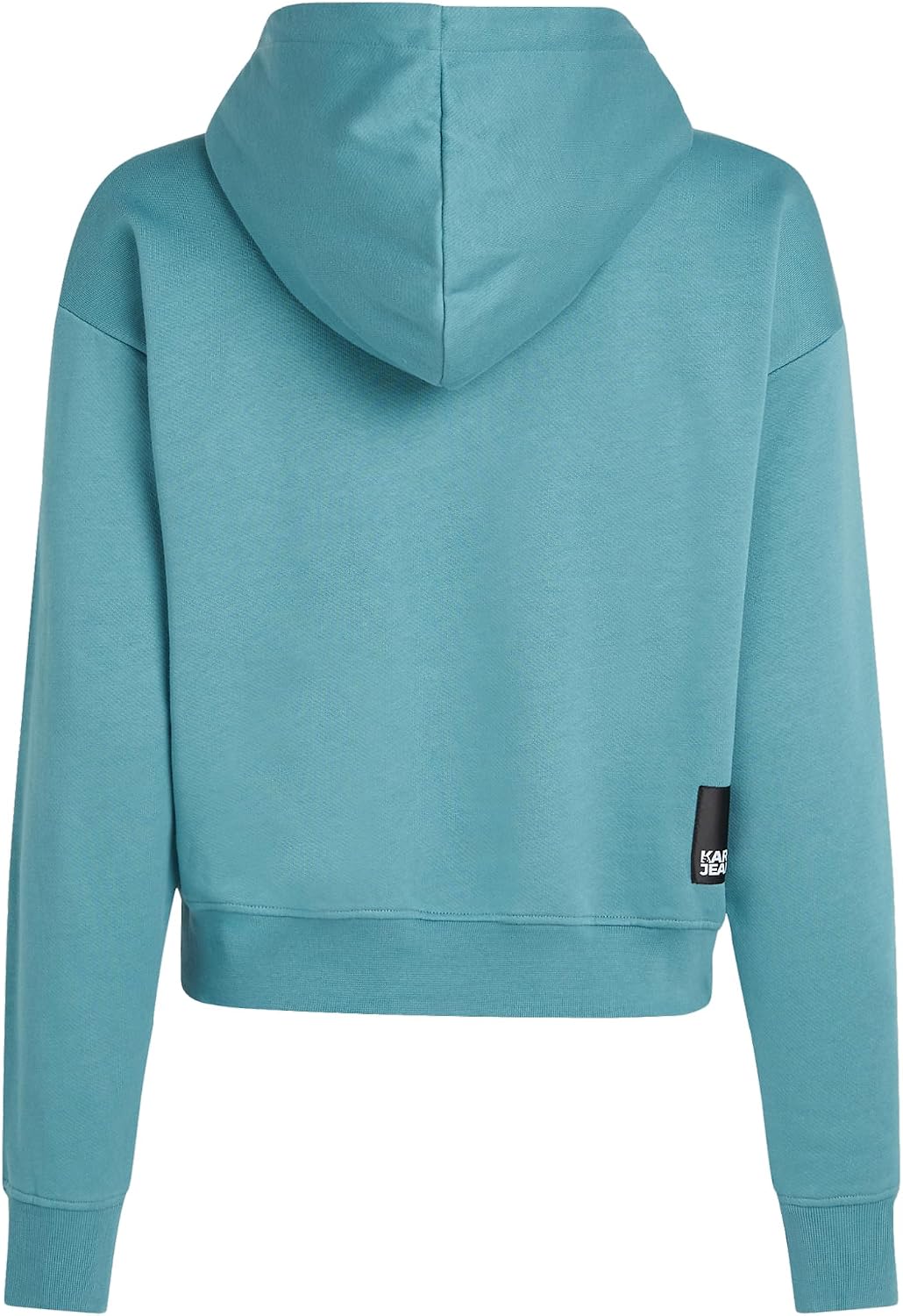 Detalle 2 de Karl Lagerfeld Jeans Donna Regular Logo Hoodie – stile urbano-elegante in Brittany Blue