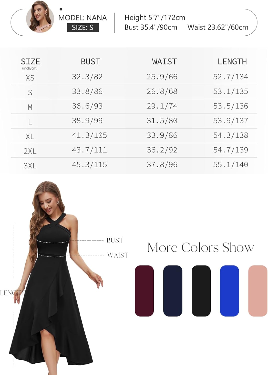 Thumbnail 5 de Bbonlinedress Abendkleid Neckholder