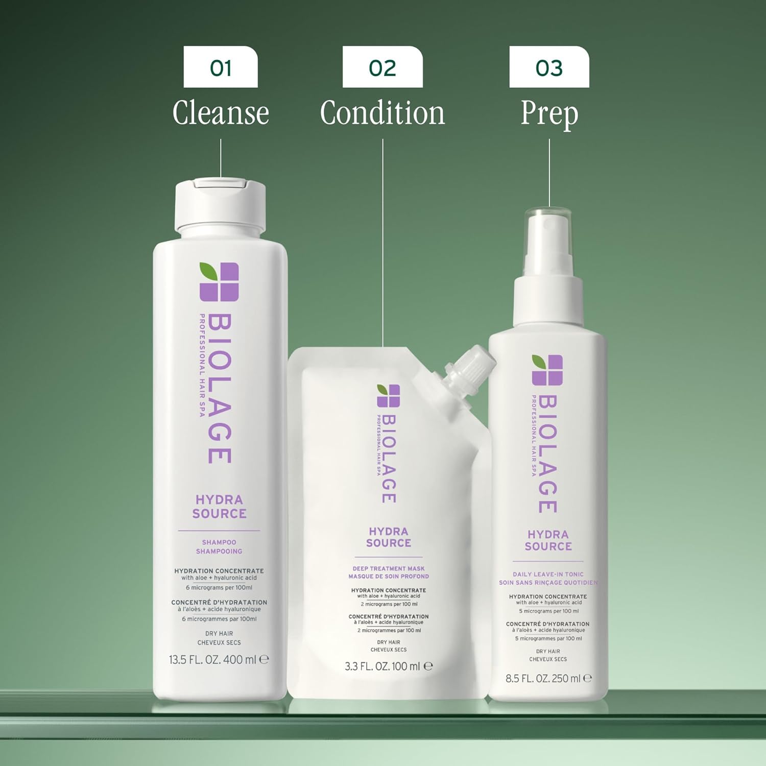 Thumbnail 6 de Biolage Hydra Source Deep Treatment Mask (100ml) hydrating treatment mask for dry hair