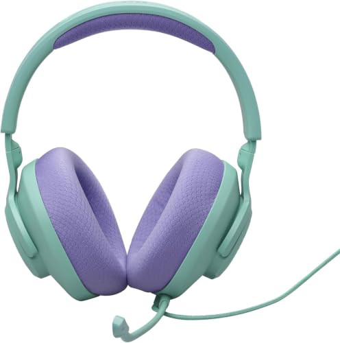 Thumbnail 8 de JBL Quantum 100M2, cuffie gaming over-ear cablate ciano con microfono rimovibile
