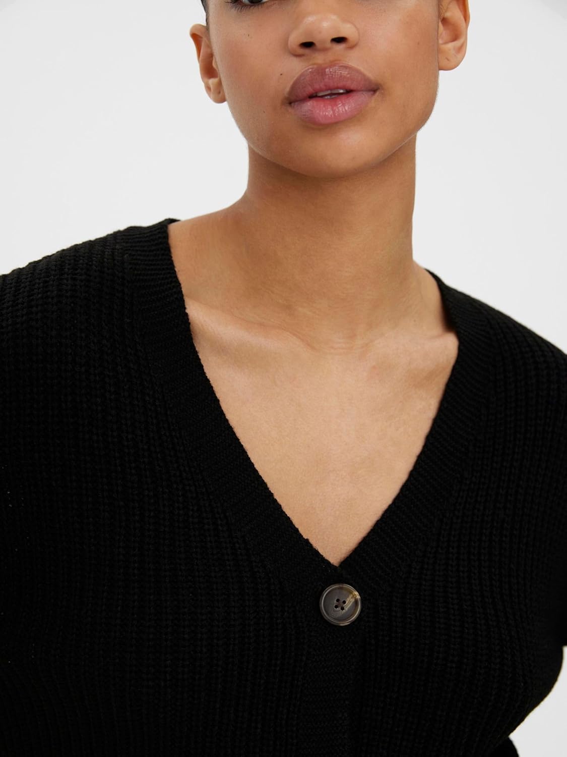 Detalle de VERO MODA VMLEA Strickjacke 100% Acryl