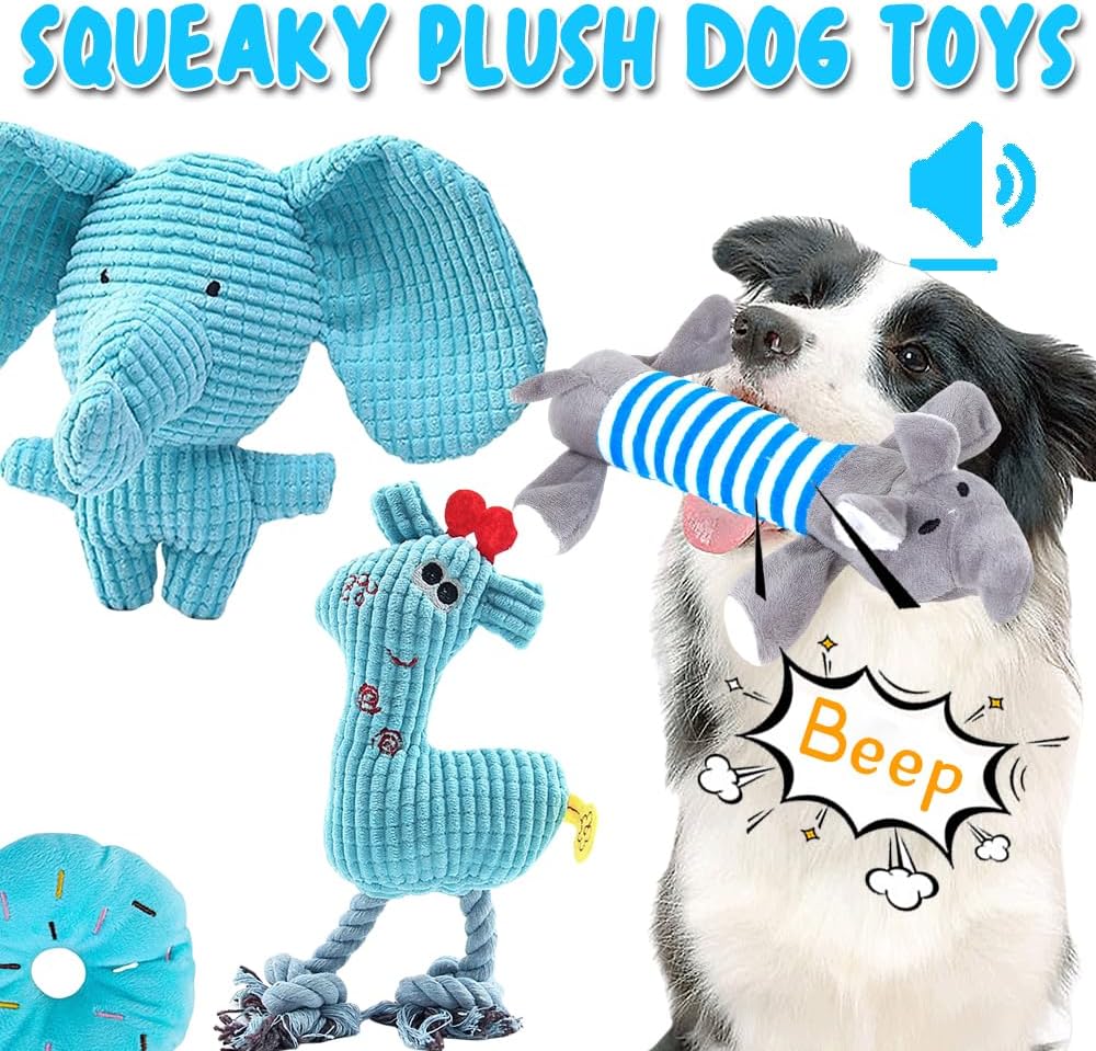 Detalle de Speedy Panther dog toys for small dogs, 6 pack