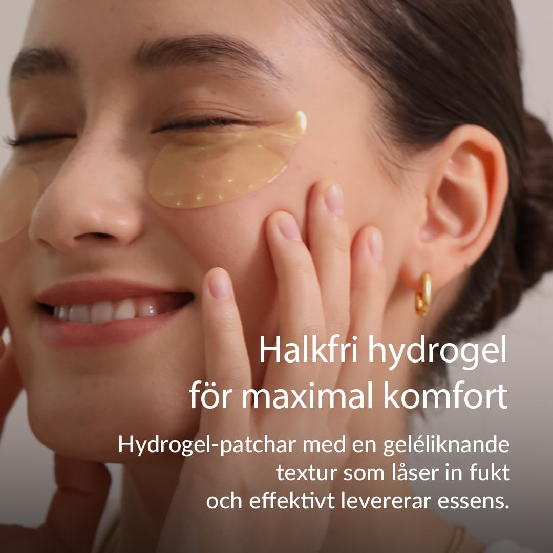 Detalle de Mizon Gold Snail Repair Eye Gel Patch, 24K hydrogelplåster, 30 par