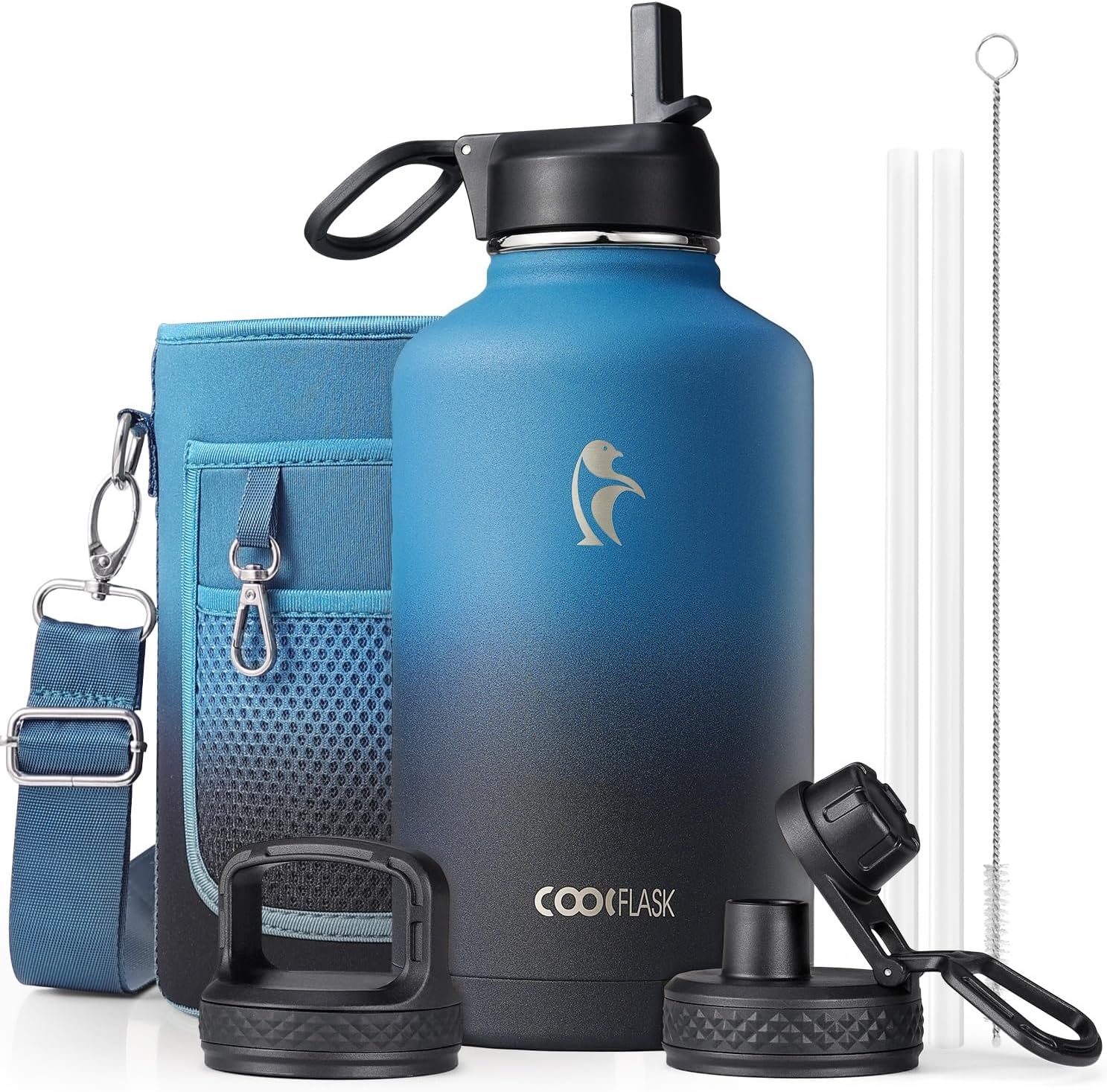 Detalle de Coolflask 64 oz Water Bottle 🥤