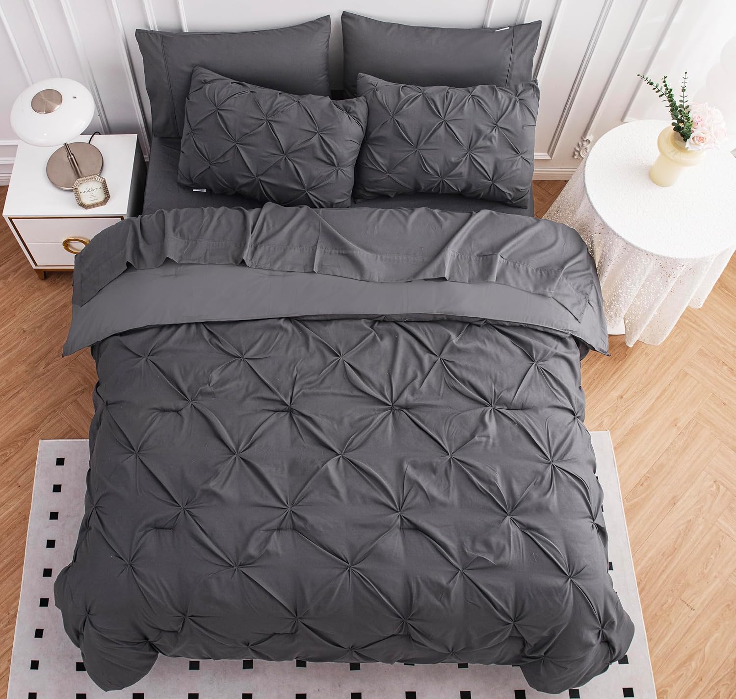 Thumbnail 4 de Lane Linen Comforter King Size 7-Pc Bed-In-A-Bag