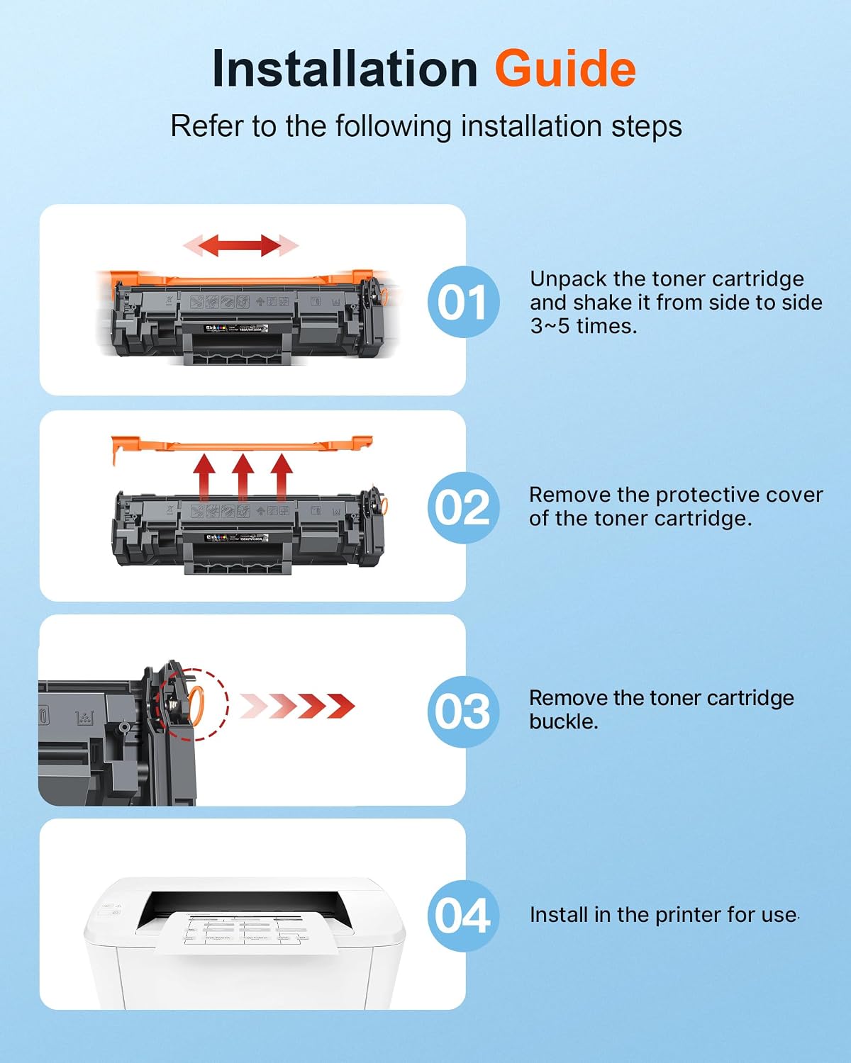 Detalle de E-Z Ink Toner Cartridge 138A