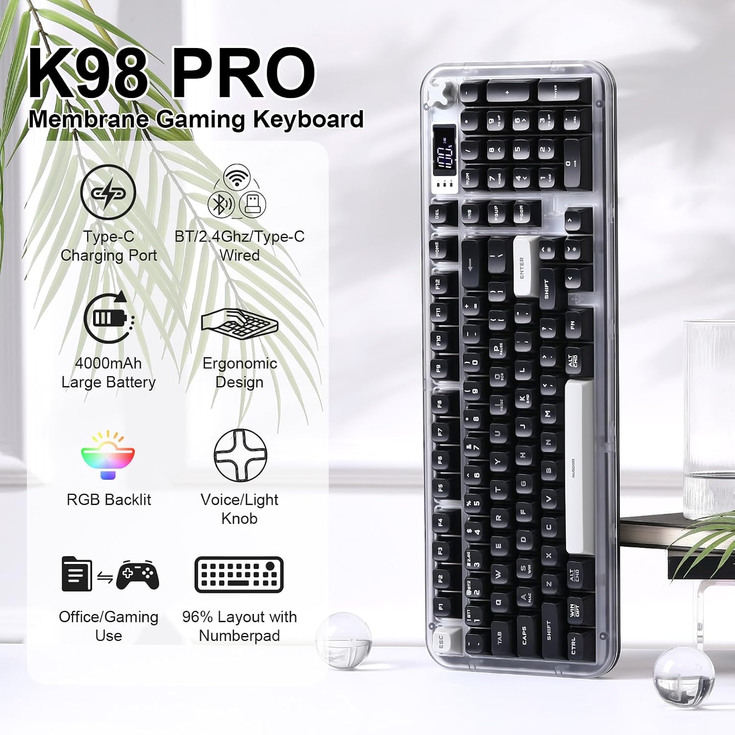 Thumbnail 1 de MIKIBY Ajazz AK650 65% Keyboard ⌨