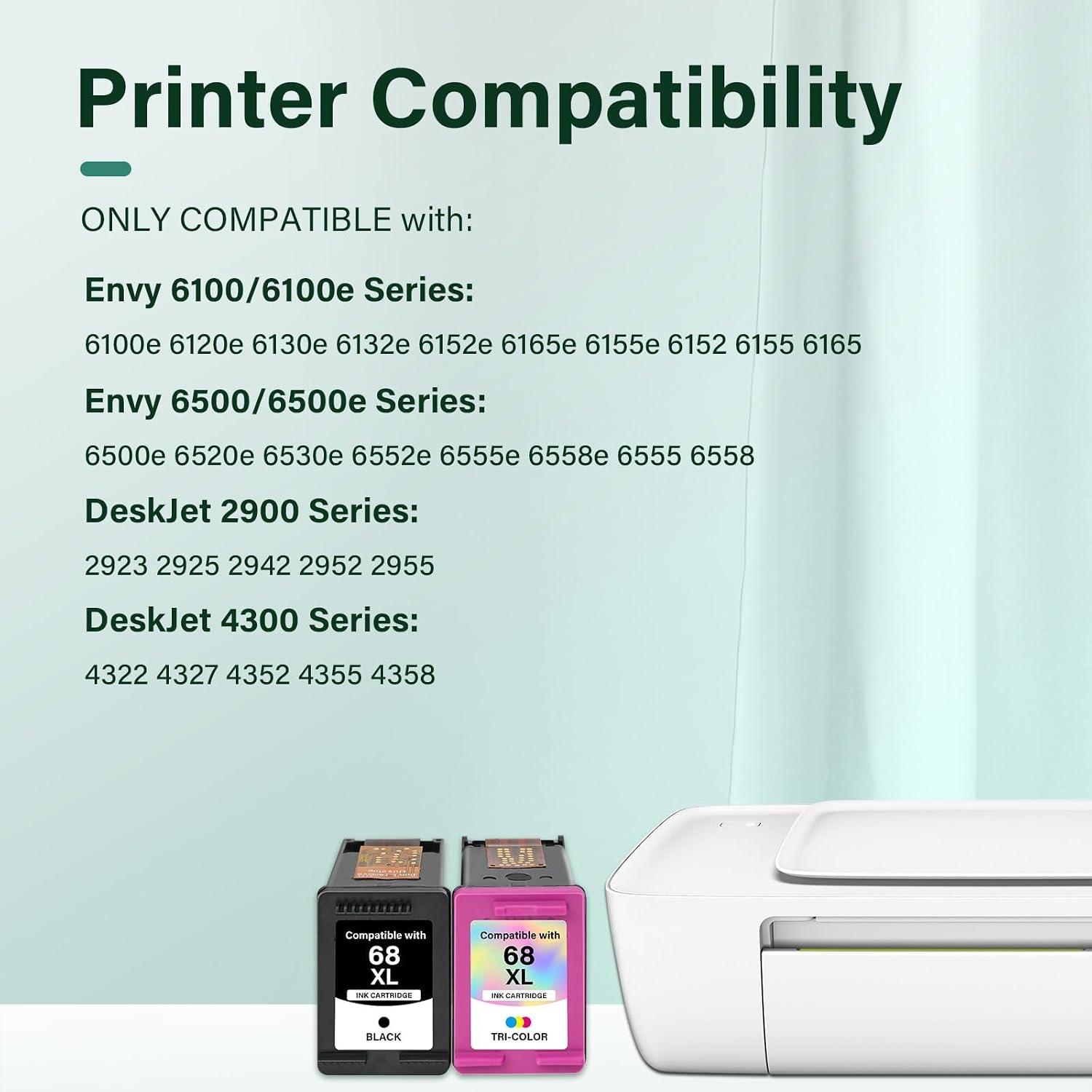 Detalle 2 de 68 XL Compatible Ink Cartridge Combo Pack