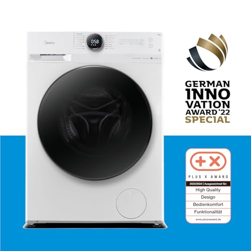 Detalle de Midea MF200W90WB-14A 9 kg Waschmaschine – Energieeffizienz A, weiß