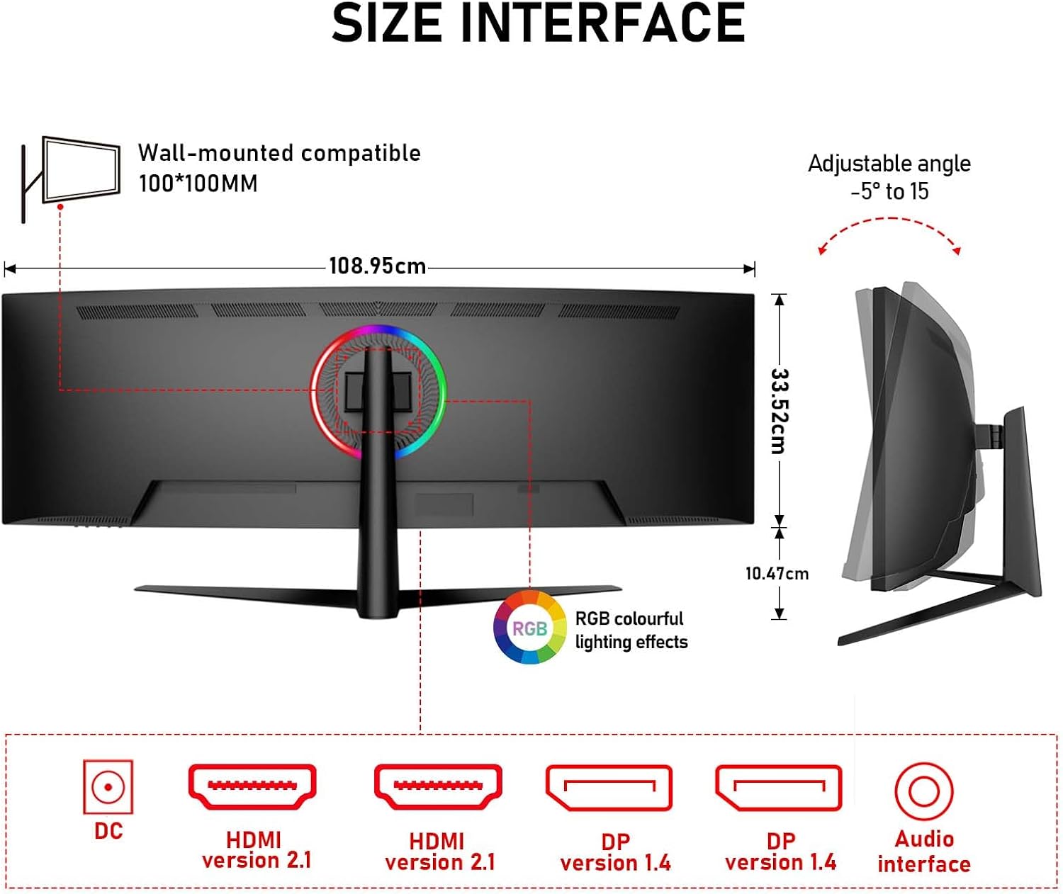Thumbnail 6 de Gawfolk 45 inch Ultra-Wide Curved Monitor: A practical, high-refresh choice for work and play