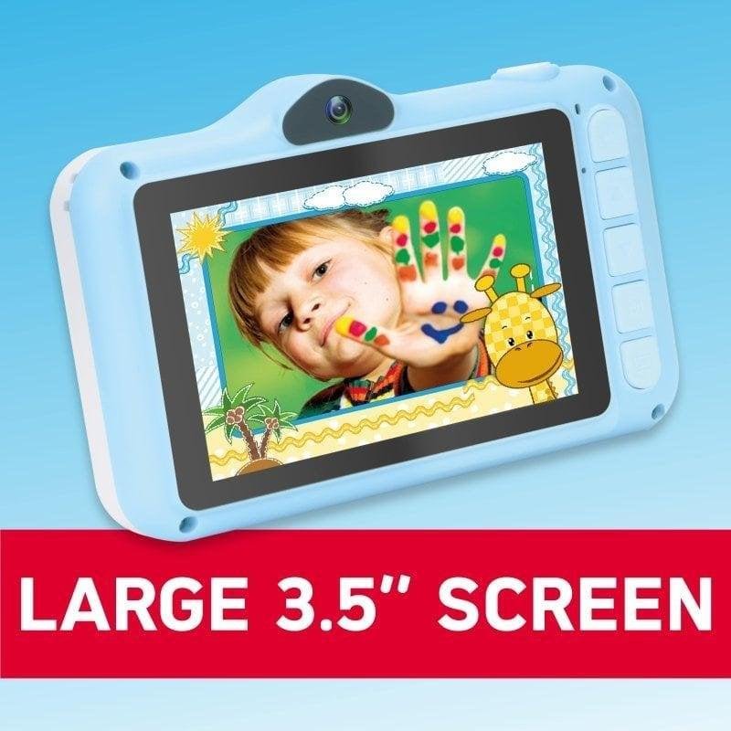 Thumbnail 1 de AgfaPhoto Realikids Cam 2 azul: cámara infantil con pantalla 3,5" y filtros selfie