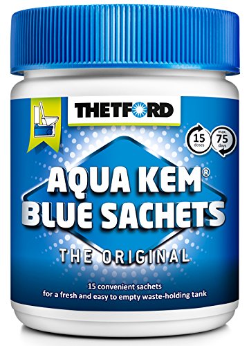 Detalle de THETFORD 200413 Aqua Kem Blue Sachets: sacchetti profumati per serbatoi acque nere