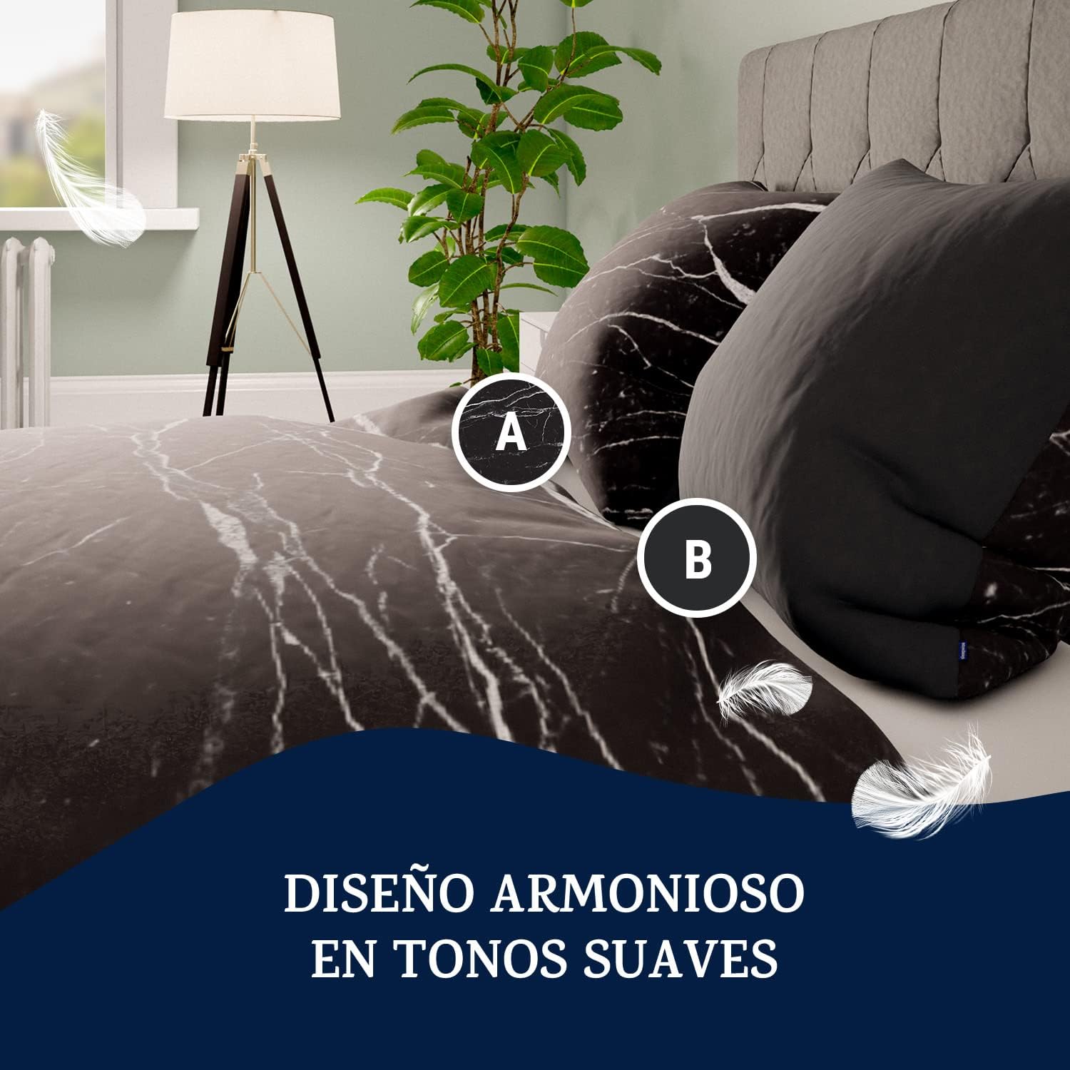 Detalle 1 de sleepwise Softwonder 240X220 - Funda de Almohada Suave 💤