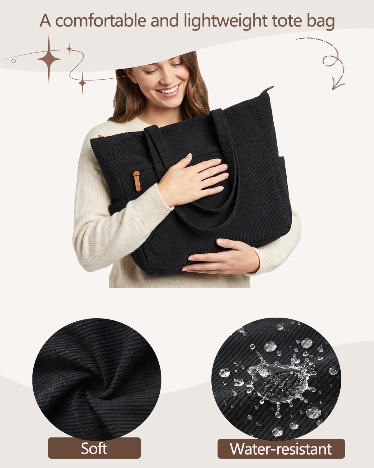 Thumbnail 5 de szyanlai Corduroy Tote Bag