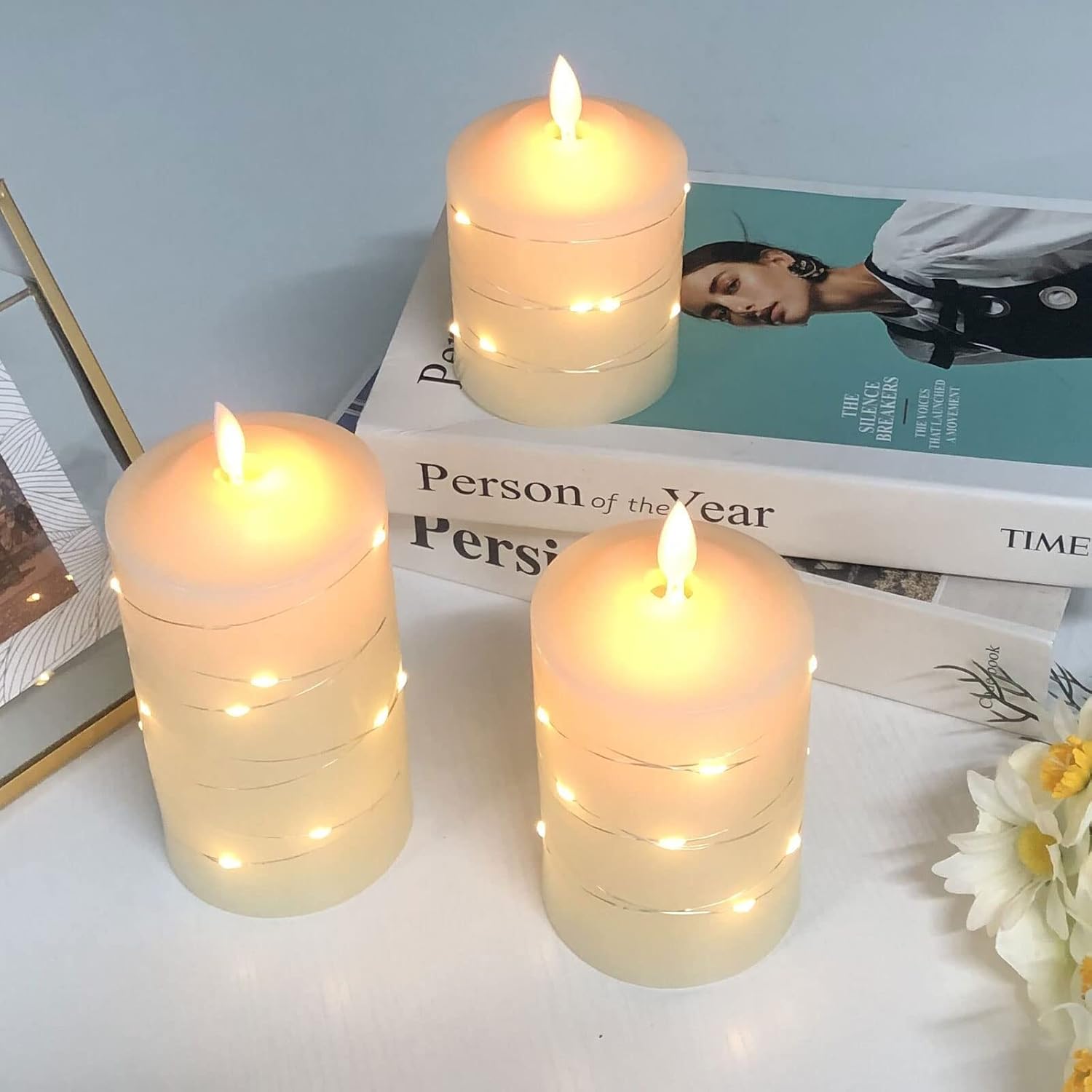 Thumbnail 1 de Nancia flameless LED candles 3 pack