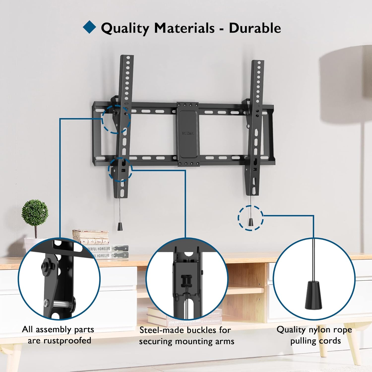 Detalle de BONTEC TV Wall Bracket 37–82 inch