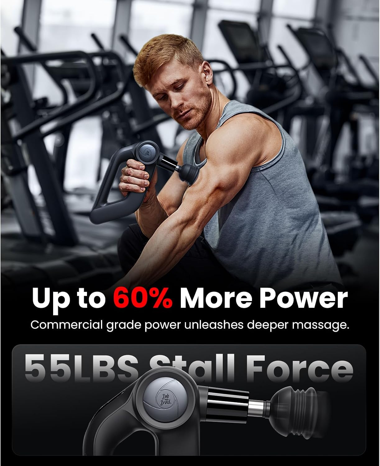 Detalle 2 de Bob and Brad D5 Pro Massage Gun with 13mm Amplitude
