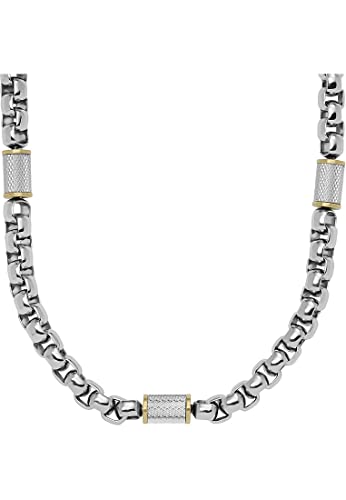 Thumbnail 1 de Fossil JF04145998 collar acero 45,72 cm plata