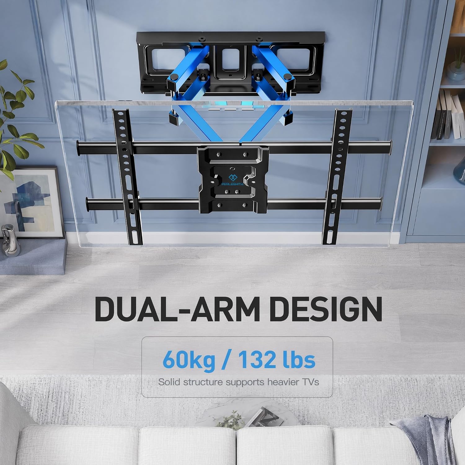 Thumbnail 4 de PERLESMITH PSPILFK1 TV bracket 60kg swivel tilt