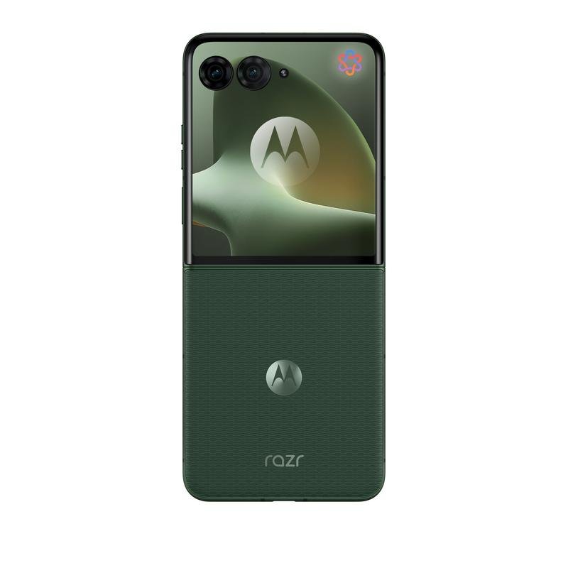 Detalle de Motorola Razr 70 Plus 5G 12GB/512GB | smartphone plegable de 6,9 pulgadas en verde oscuro
