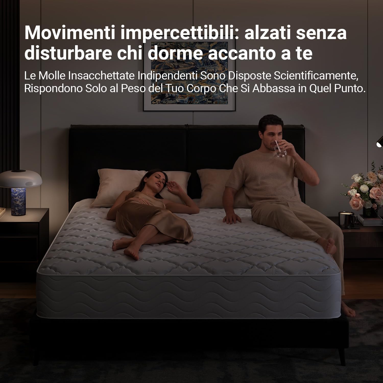 Thumbnail 6 de Avenco Materasso 80x190 – Singolo con molle insacchettate, supporto personalizzato e comfort medio-solido