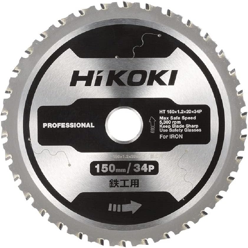 Detalle de HiKOKI 0037-7219 軽天用チップソー 150×54P、CD3605DB・CD3605DFA用