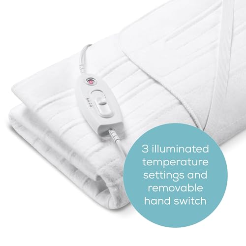 Detalle de Sanitas SWB 21, surmatelas chauffant 150 x 80 cm en polaire douce