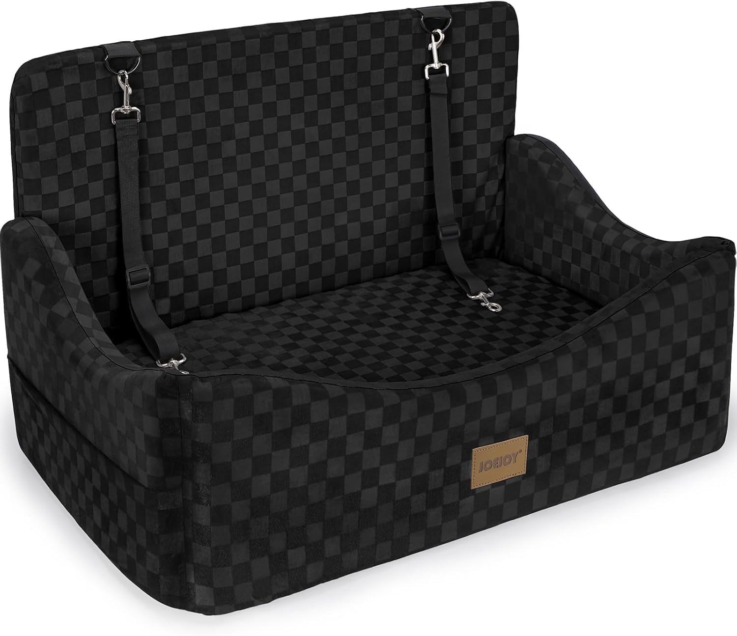 JOEJOY Large Dog Car Seat: Memory Foam Booster for Medium to Large Dogs