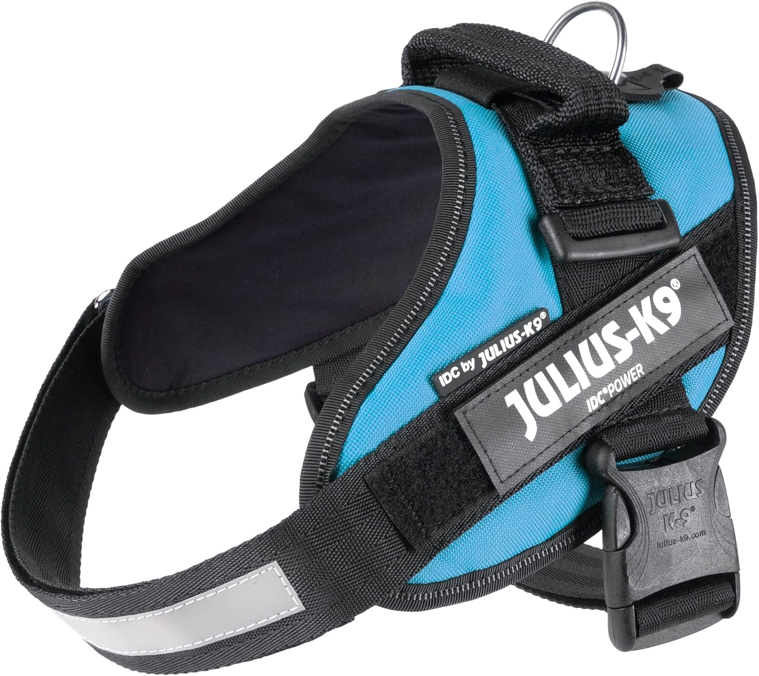 Julius-K9 IDC Powerharness (Size M/0) in Aquamarine – Practical, Everyday Dog Harness