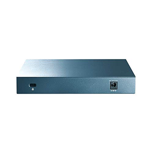 Detalle de TP-Link LS108G: Switch Gigabit de 8 Puertos, Plug and Play, diseño ligero y silencioso