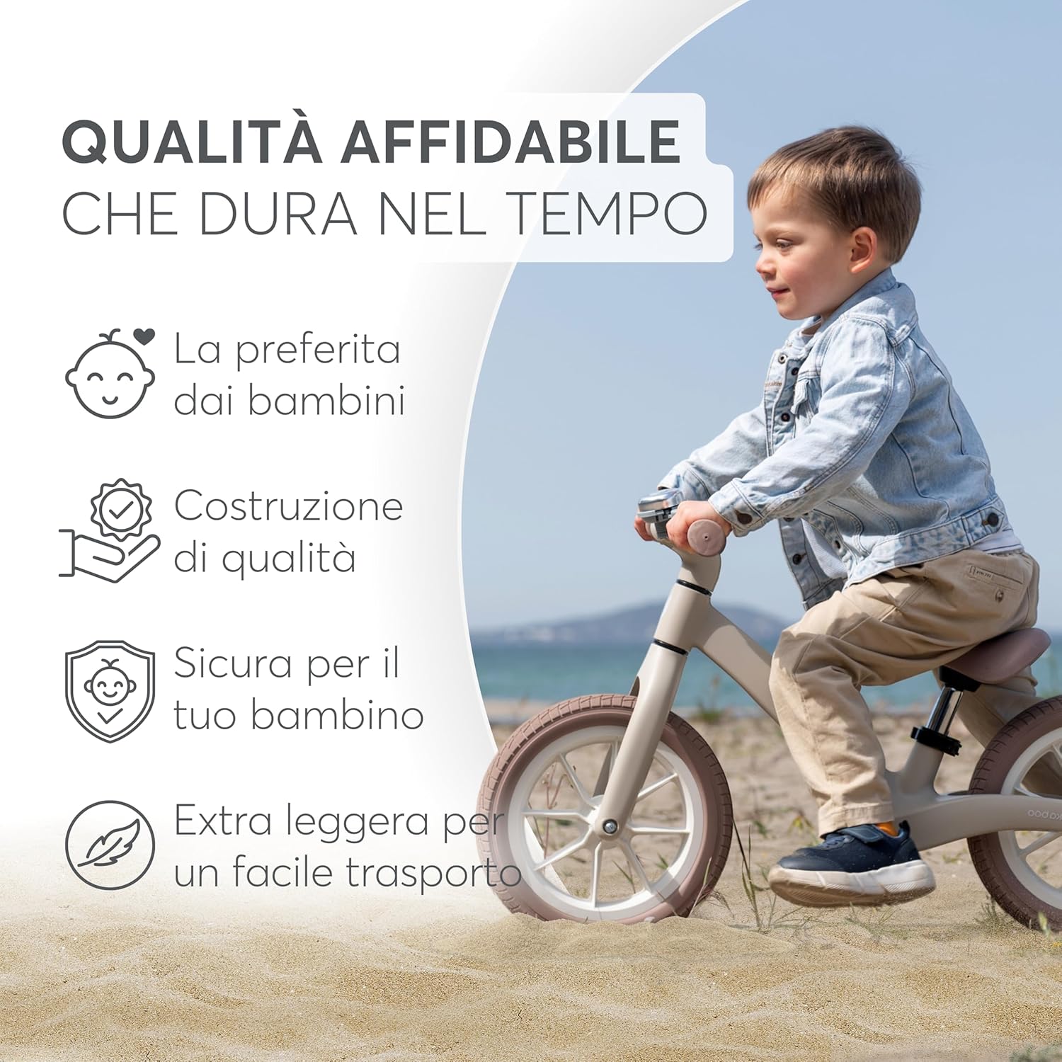 Thumbnail 4 de KikkaBoo Bicicletta Senza Pedali LANSER 3 Anni – Bici Ecco come crescere in equilibrio
