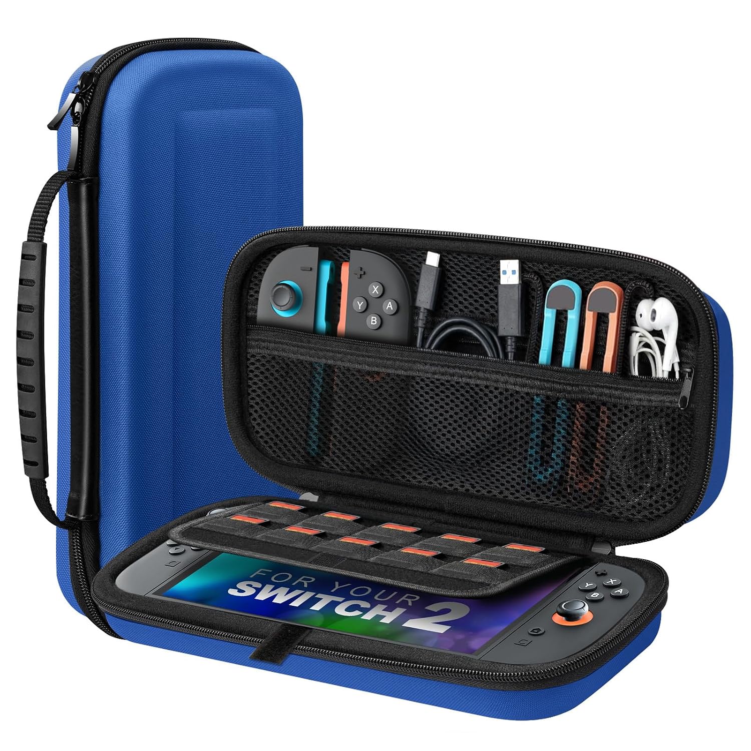 Detalle de TiMOVO Carrying Case for Nintendo Switch 2, 10-slot case