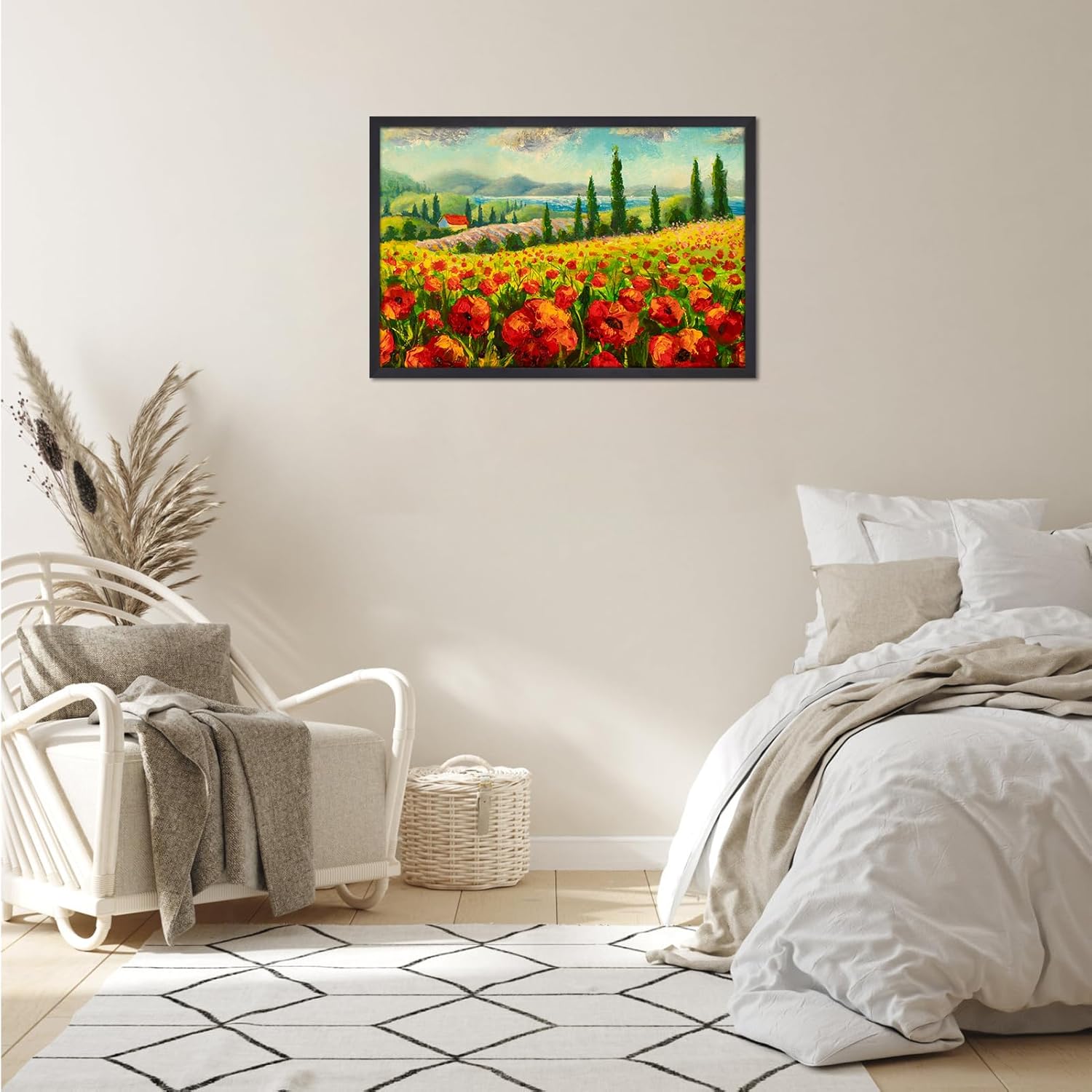 Thumbnail 4 de Giftgarden Schwarzer Bilderrahmen 40x60 cm aus Aluminium mit PS-Fensterscheibe