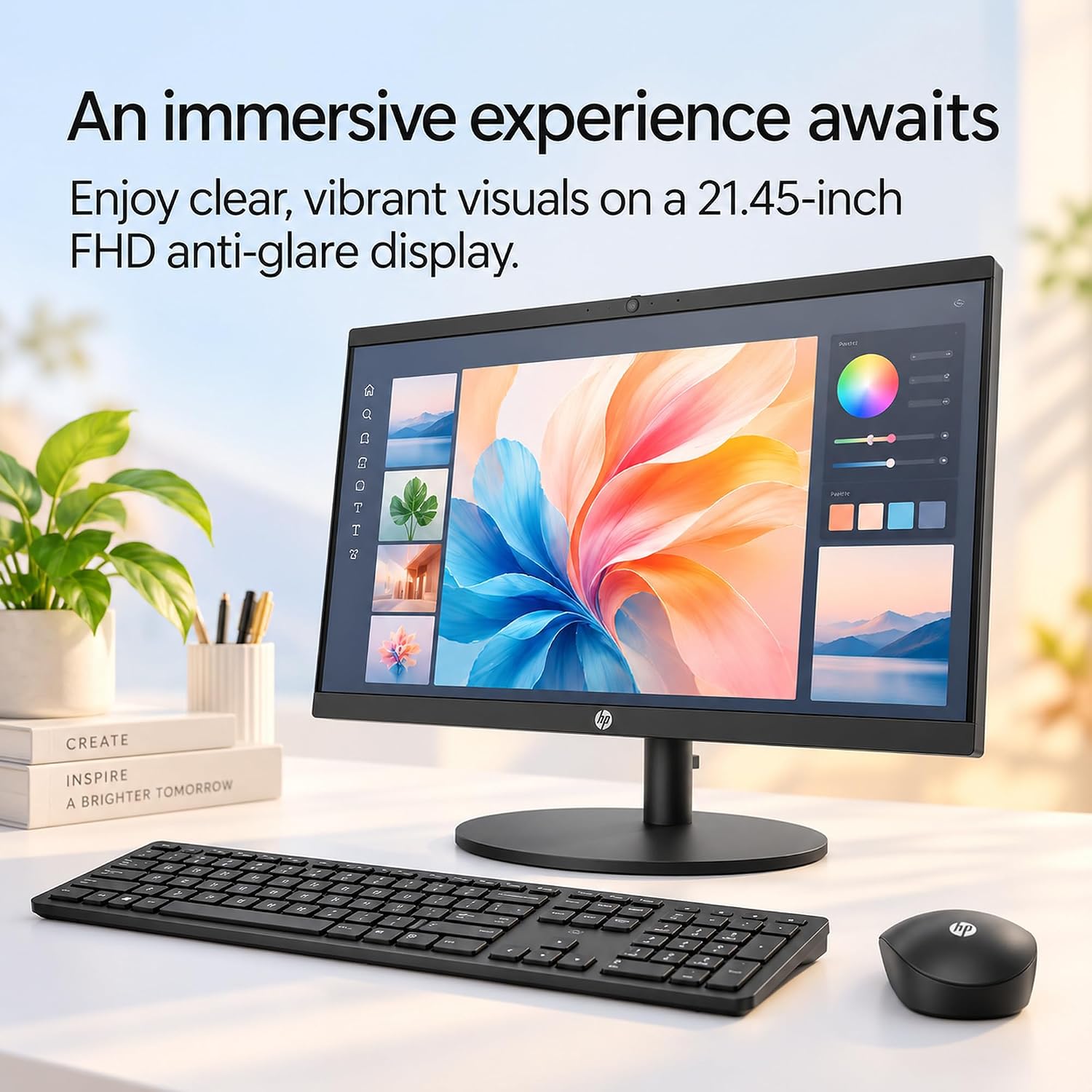 Detalle de HP All-in-One Desktop with 16GB DDR5 RAM