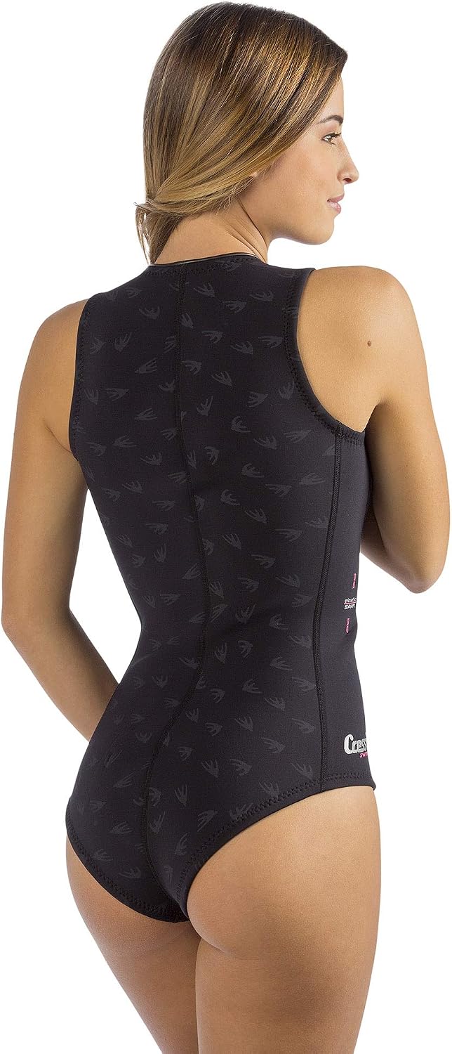 Thumbnail 2 de Cressi Women's Termico Neoprene Diving Suit, Sleeveless, Front Zip, S/2