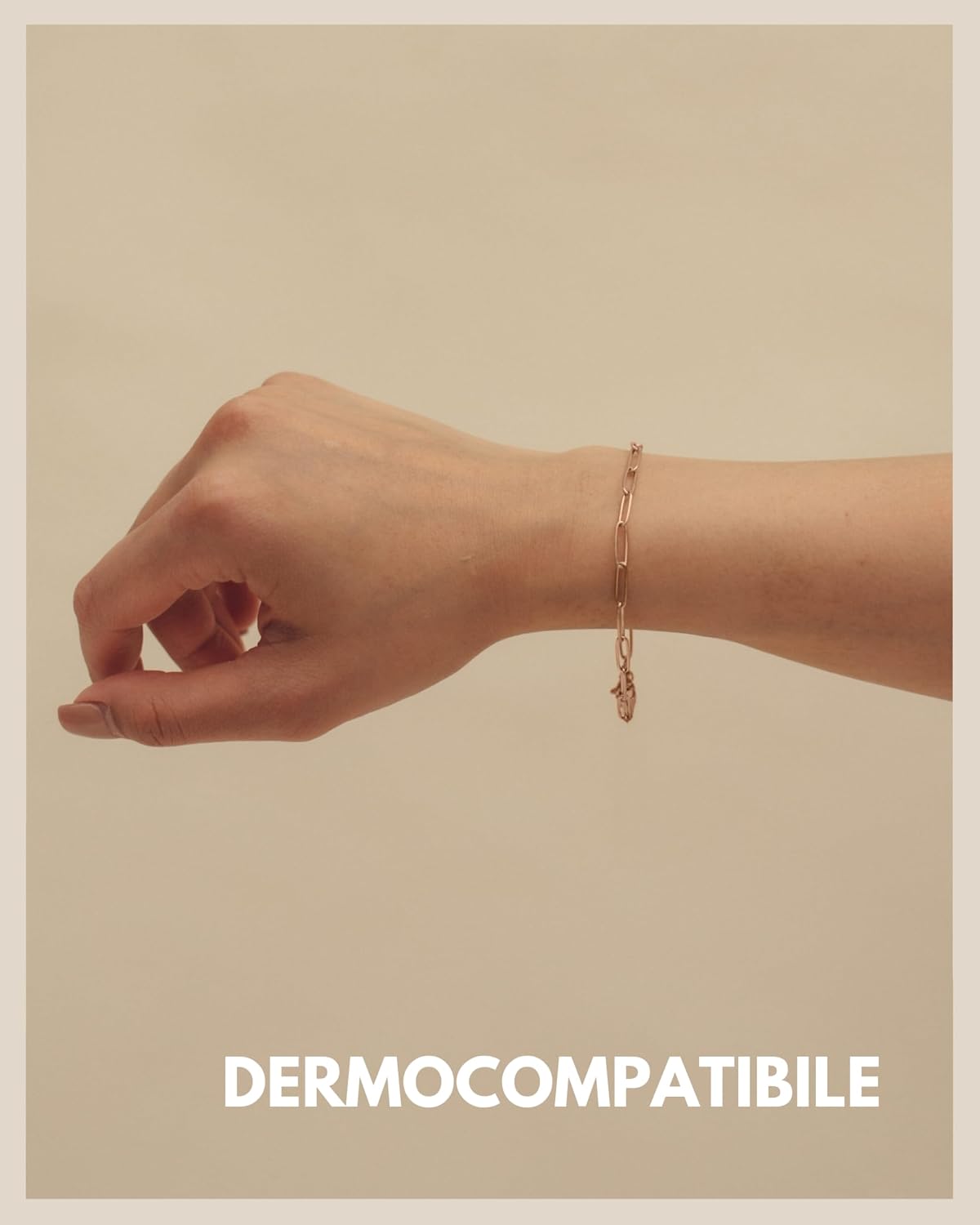 Thumbnail 1 de GD GOOD.designs EST. 2015 bracciale a maglie da donna impermeabile in acciaio inox a maglie fini regolabile (oro o argento)