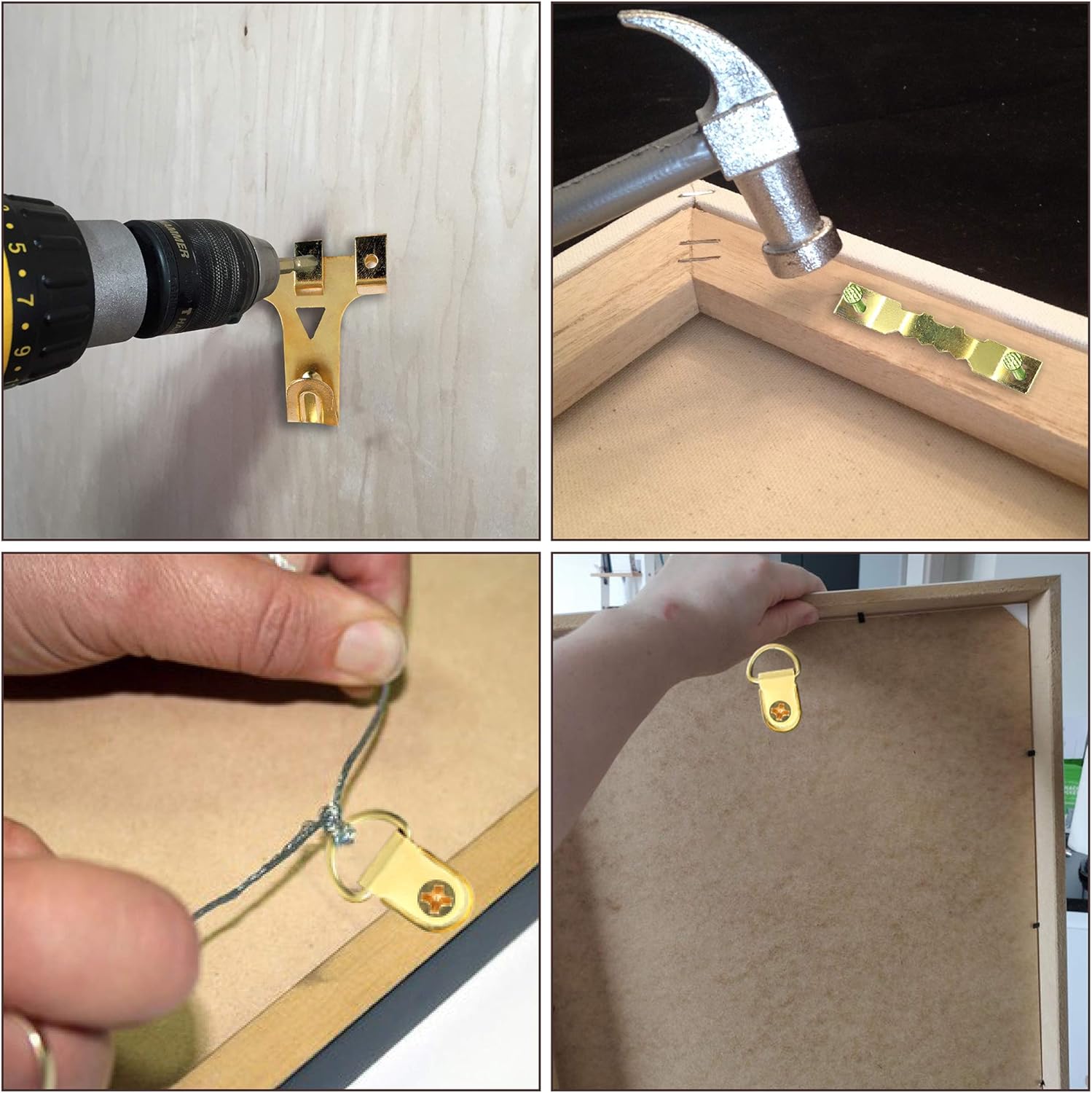 Thumbnail 5 de StayUnique1 Picture Hooks Heavy Duty 260‑pc Kit