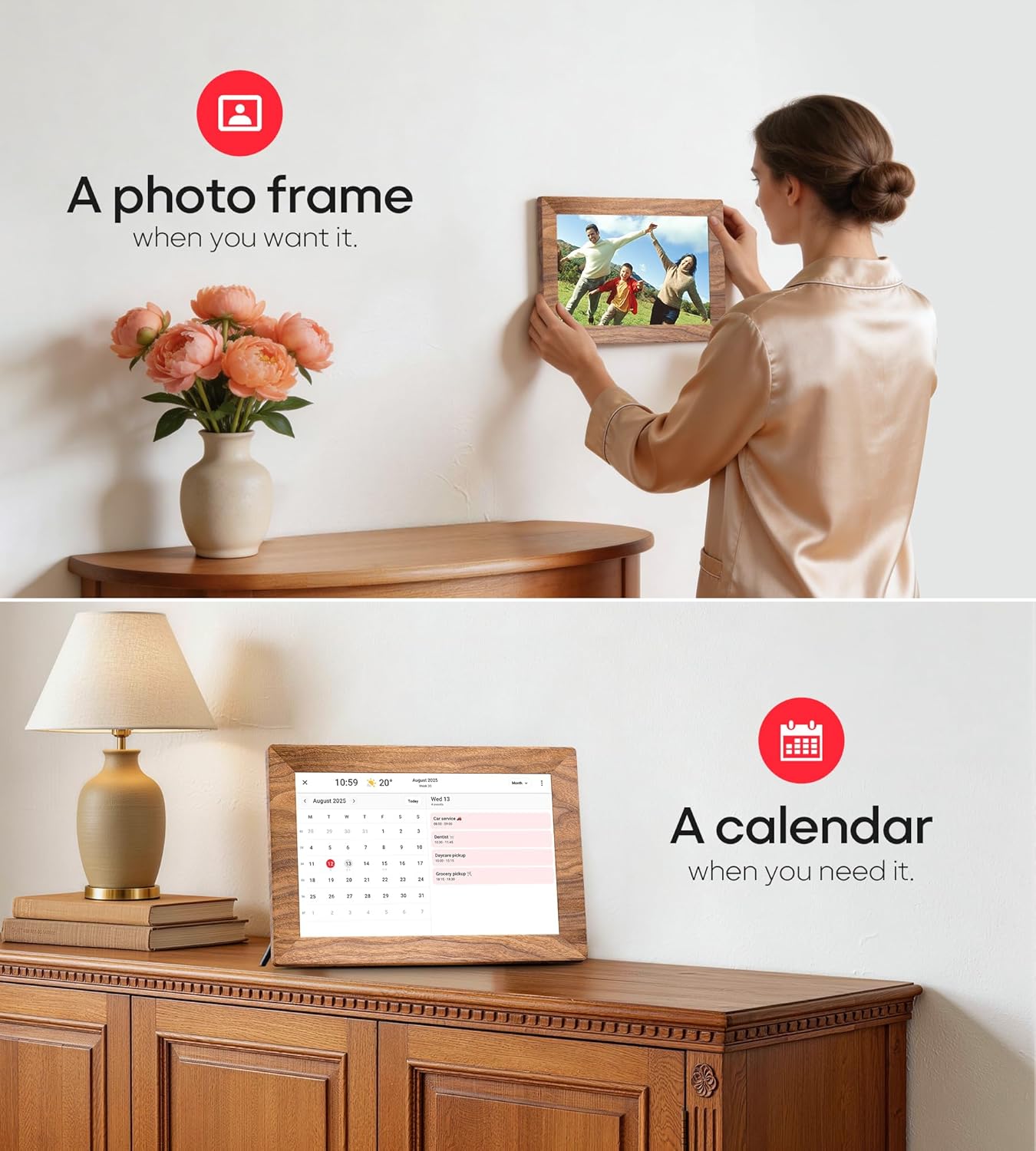Thumbnail 6 de Frameo 10.1" Digital Picture Frame 32GB