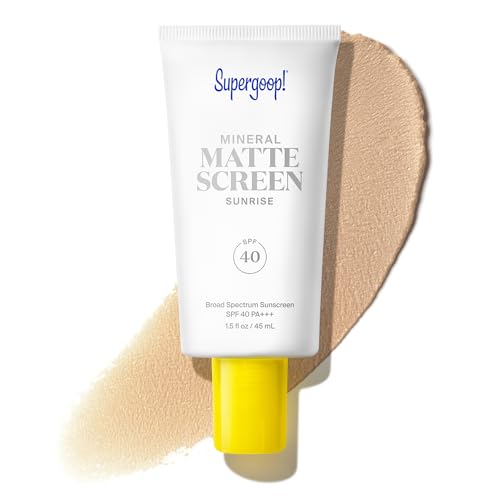 Detalle de Supergoop! Mineral Mattescreen SPF 40 (45 mL) – Oil-Free, Matte Mineral Sunscreen