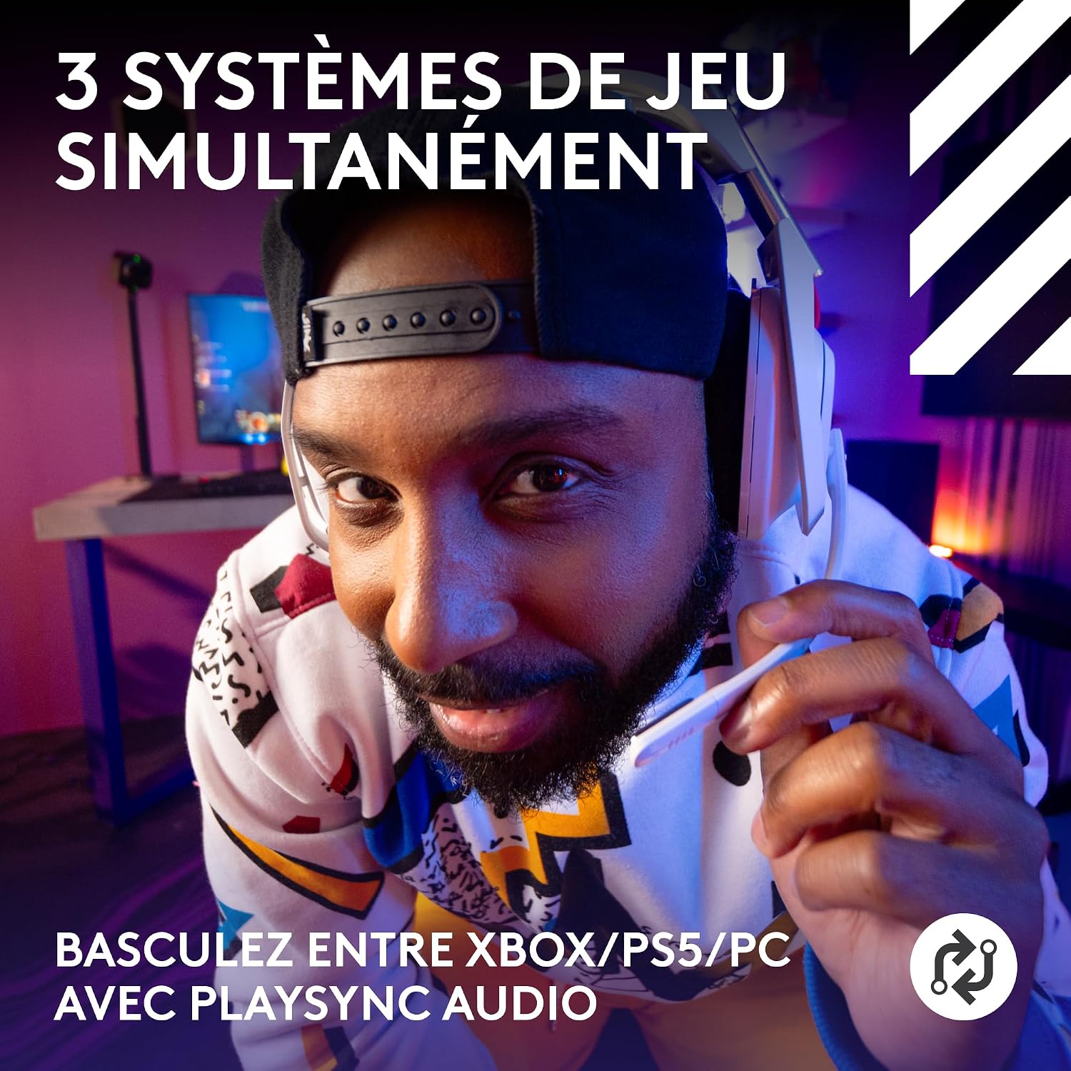 Thumbnail 1 de Logitech G Astro A50 Lightspeed : Casque Gaming Sans Fil + Station