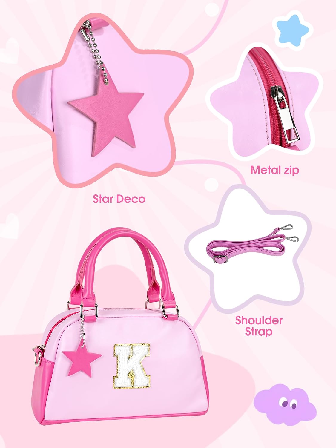 Detalle 2 de Elilier Kids' Crossbody Bag, PU Leather
