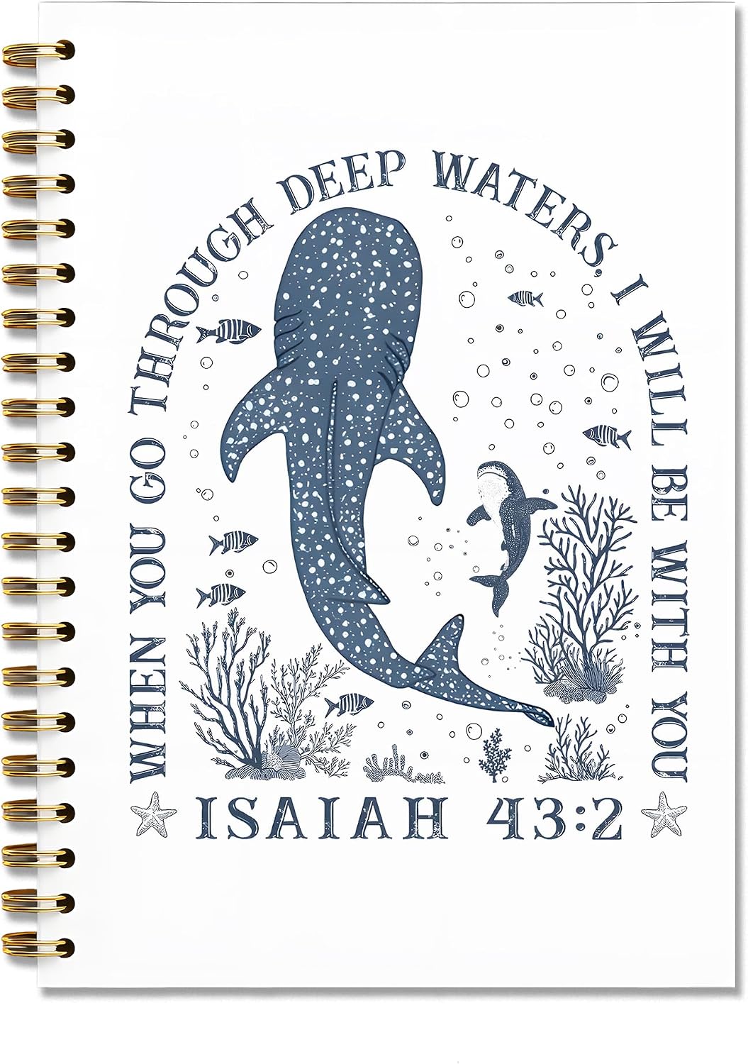 Detalle de GTYNU Christian Notebook, 5.5 x 8.3-Inch
